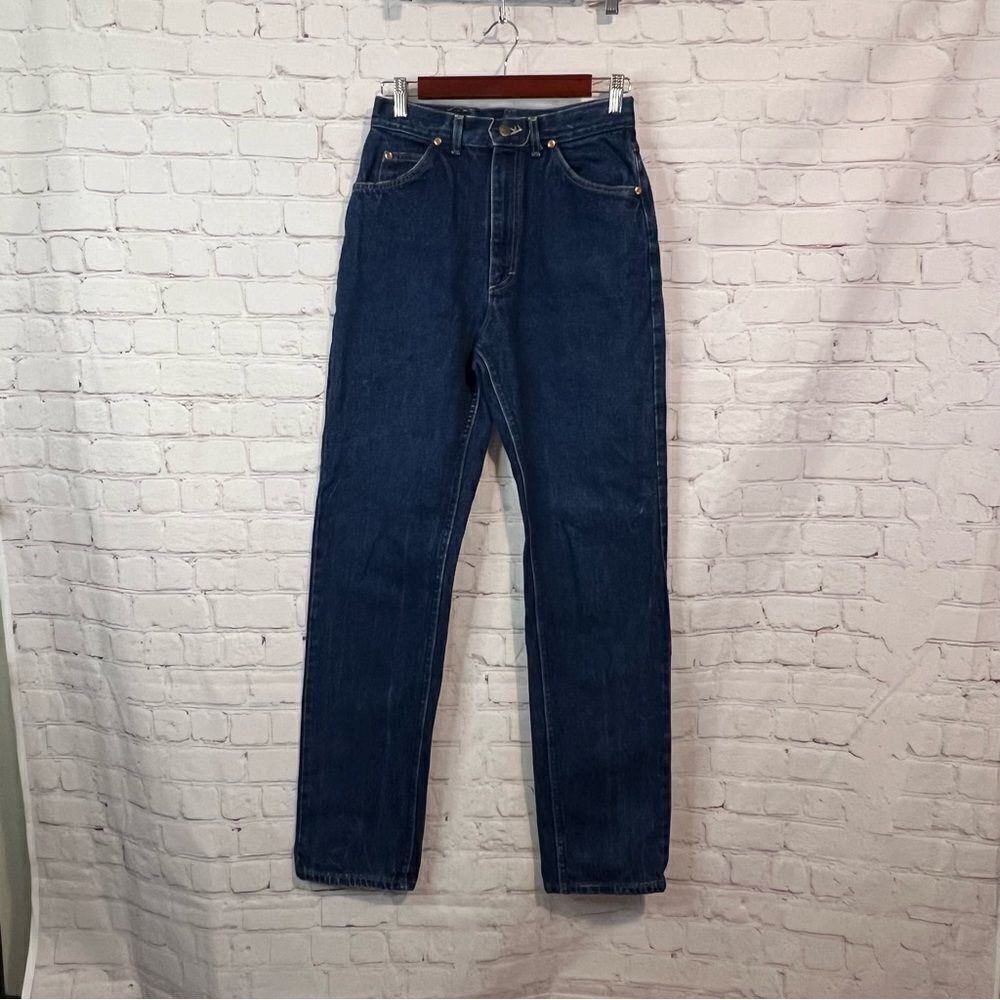 Vintage Lee Slim Straight Dark Wash Jeans